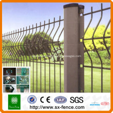 Pvc coated wire mesh fence panels